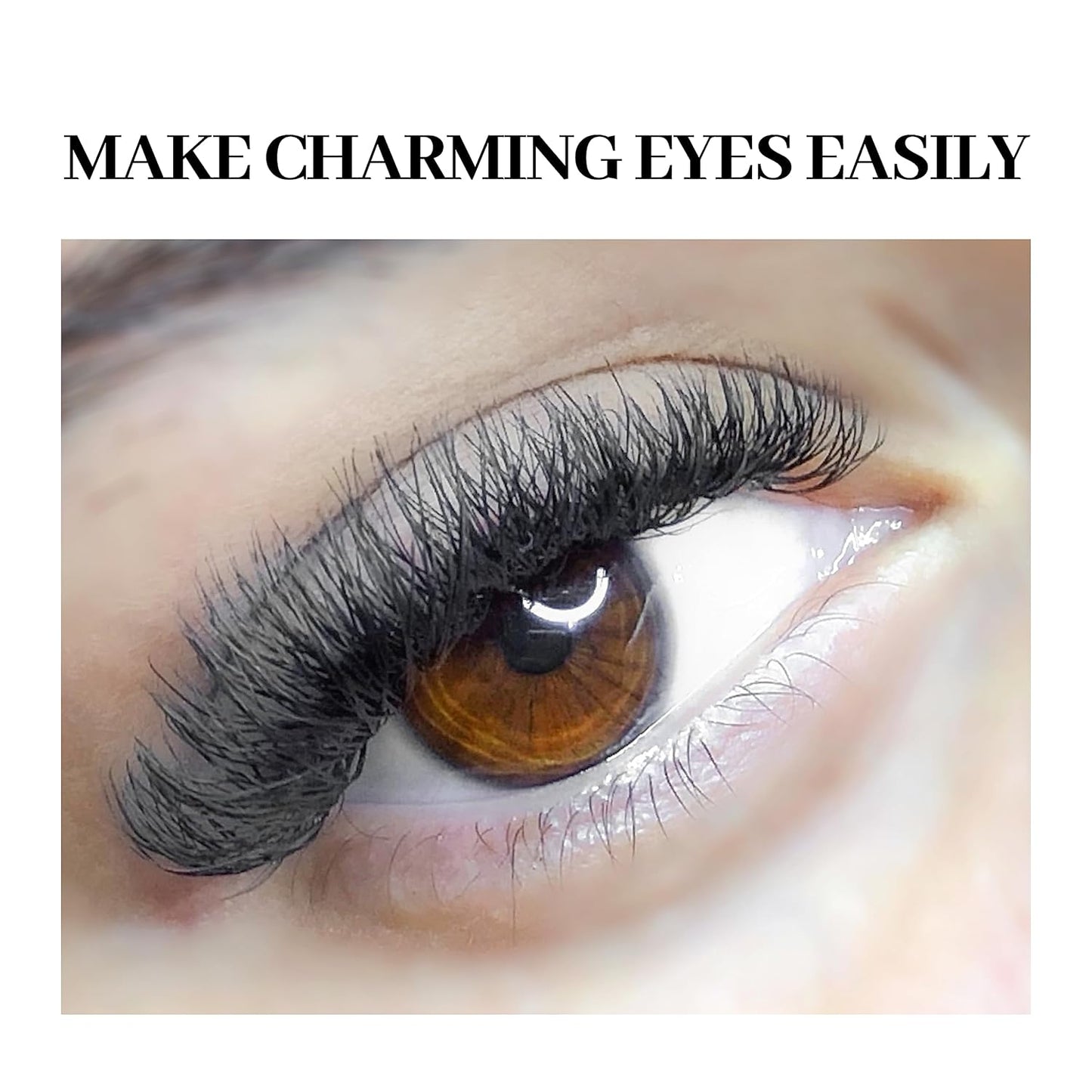 Double Tips 4D W Eyelash Extensions Supplies Thick w lash 0.07mm D curl Mix Tray 8-15mm Premade Fans Russian Volume Faux Mink Matte 12 rows Cluster pre Fanned Eye Lashes(4D-Double Tips-0.07D-11mm)-GlimoraGlow