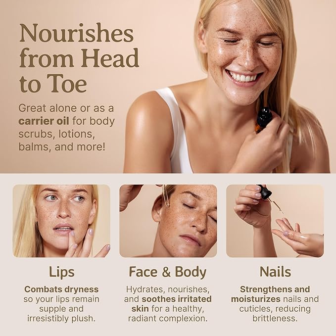 Bella Terra Oils - Emu Oil 8 oz - Australian Legacy, Famed for Omega-3, Omega-6 & Omega-9, The Natural Secret to Radiant Skin-GlimoraGlow