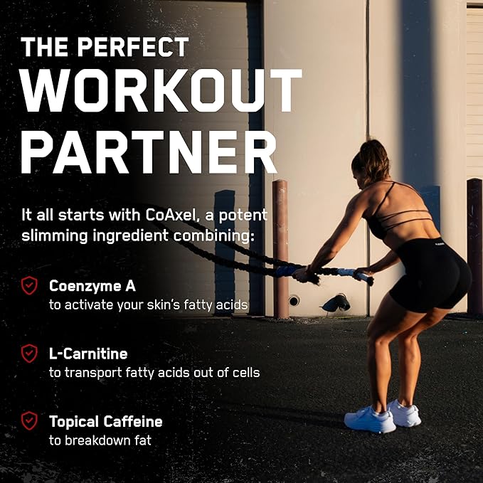 SteelFit Abs of Steel Maximum Definition Cream - Skin Tightening, Toning & Firming Lotion for Sculpting Abs - L-Carnitine Pre & Post Workout Supplement for Men & Women - Non-Greasy Formula, 8 Ounces-GlimoraGlow