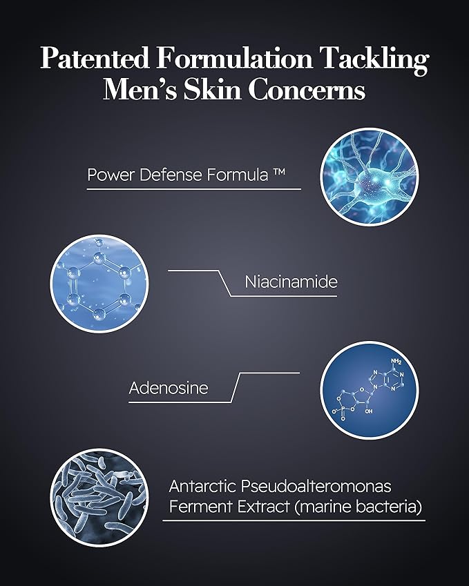 ISA KNOX Age Focus Homme (Face Emulsion, 5.1fl oz) - Hydrating Facial Moisturizer to Soothe and Moisturize Shaving-Irritated Skin for a Refreshing Sensation by LG Beauty. Niacinamide, Adenosine.-GlimoraGlow