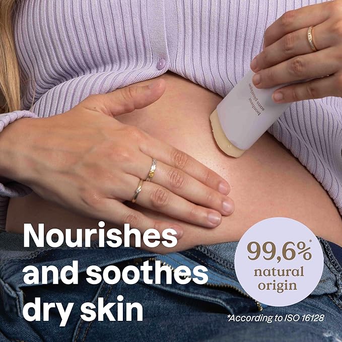 ATTITUDE Plastic-Free Body Butter Bar for Pregnant Dry and Stretched Skin, EWG Verified, Vegan and Cruelty-free Maternity Products, Pink Argan, 3 Ounces-GlimoraGlow