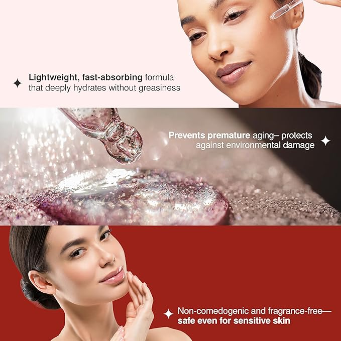 Retinol Serum For Face - Dermatologist Tested, Anti-Aging, Fine Lines & Wrinkles & Post-Acne Marks Treatment - Clean Beauty, Cruelty-Free Korean Skin Care for All Skin Types - 1.69oz-GlimoraGlow