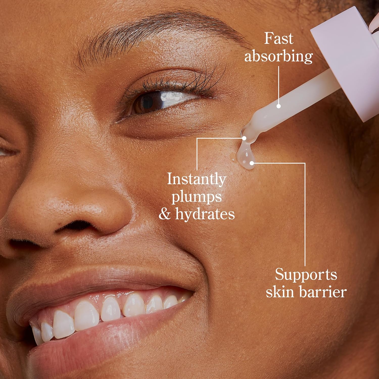 Beekman 1802 Milk Drops Ceramide Facial Serum - Squalane Oil, Hyaluronic Acid & Goat Milk Face Moisturizer - Boosts Skin Radiance & Hydrates Deeply - Fragrance Free, Cruelty Free-GlimoraGlow