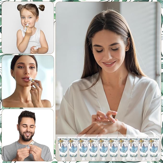 144 Pcs Christian Lip Balm Hand Cream Set Party Favors, Include 36 Bible Lip Balm 36 Moisturizing Hand Cream 36 Bags 36 Cards and Ropes for Accessories Gifts (Biblical, Cross)-GlimoraGlow