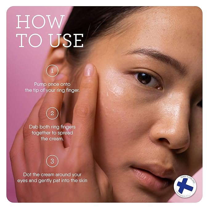 Overnight Eye Serum - Under Eye Serum for Night Time w. Hydrating Elderberry & Sea Fennel Stem Cells, Reduces Under-Eye Bags & Wrinkles, Anti-Aging Eye Serum-GlimoraGlow