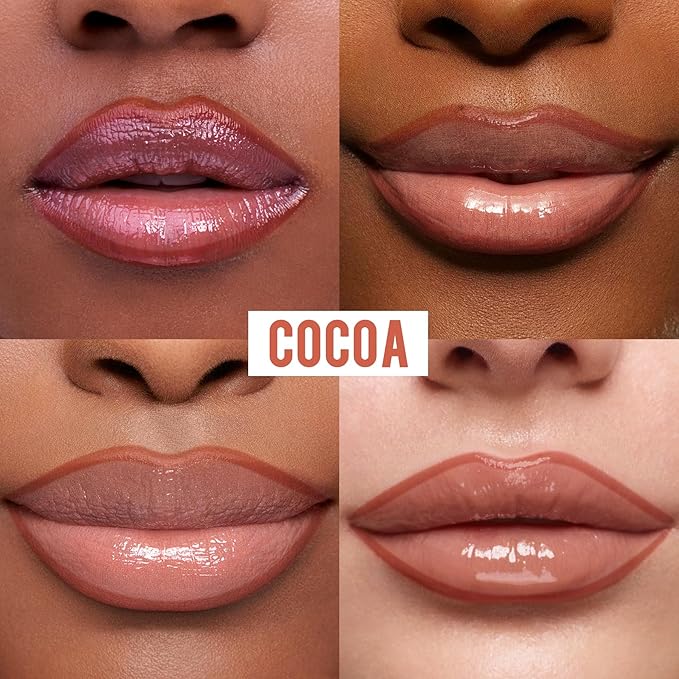 iMethod Lip Stain - Lip Liner Stain, Natural Long Lasting Lip Stain Peel Off, Waterproof Stay On All Day, Transfer-Proof, Highly Pigmented, Instant Peel Off Color, Cocoa-GlimoraGlow