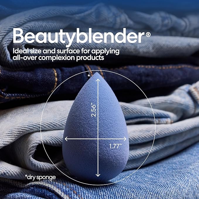 Beautyblender® Denim Limited-Edition Makeup Sponge-GlimoraGlow