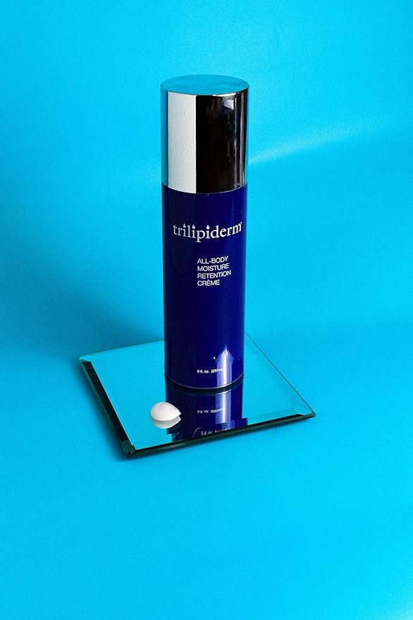 Trilipiderm Beach Lover Bundle- All-Body Moisture Retention Crème Sunscreen (8oz) & Protective Day Crème Broad Spectrum SPF 30 (1.7oz), Sunscreen Lotion UVA/UVB Set for Face, Body, Travel Size-GlimoraGlow