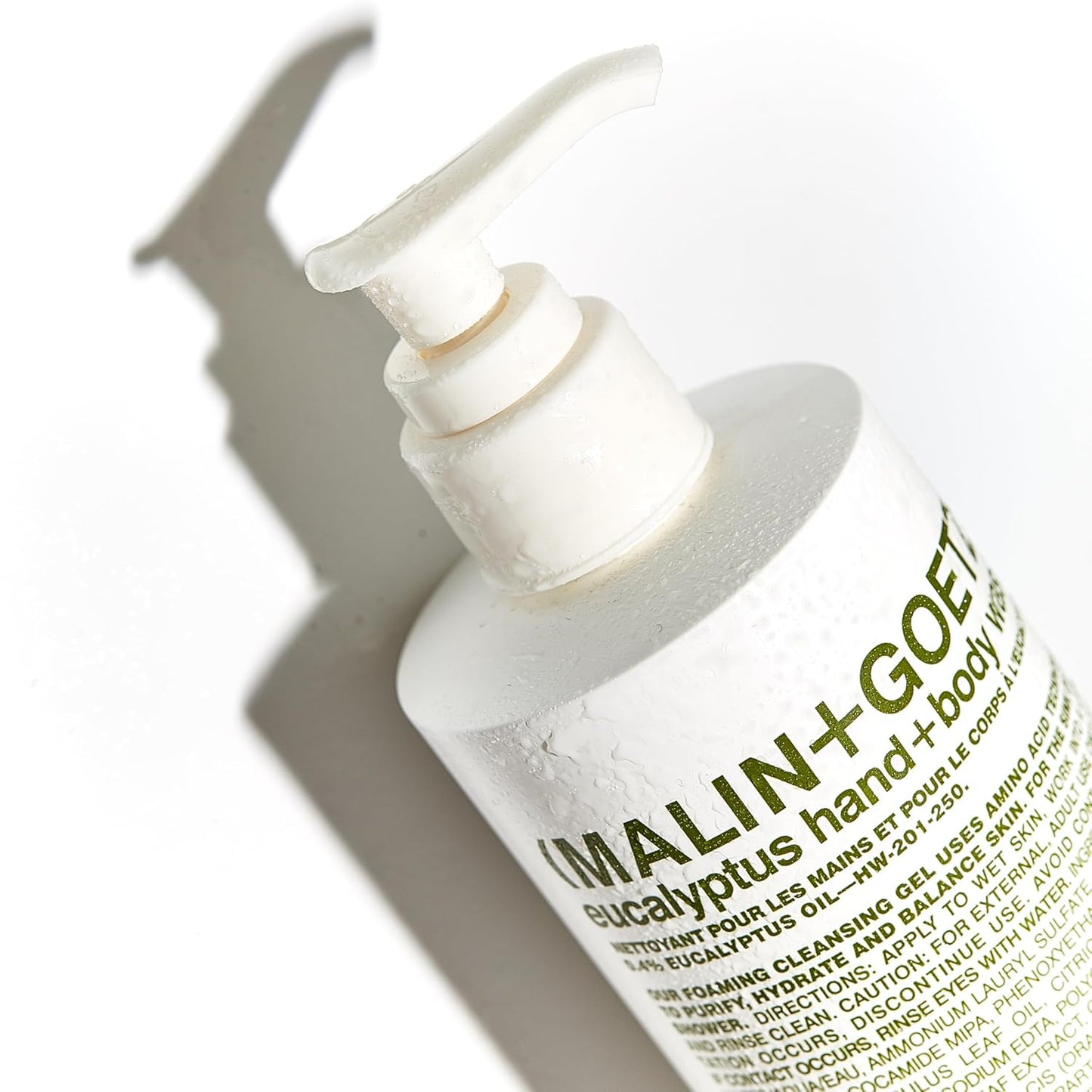 MALIN+GOETZ Eucalyptus Hand + Body Wash – natural hydrating soap,cleansing and purifying for all skin types, prevents stripping or irritation on sensitive skin. Cruelty-free. 8.5 fl oz-GlimoraGlow