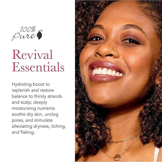 100% PURE Healthy Scalp Conditioner Purifying Burdock & Neem for Dry Damaged Hair Replenishing Itchy Flaky Scalp Hydration for Women & Men - 16 Fl Oz-GlimoraGlow