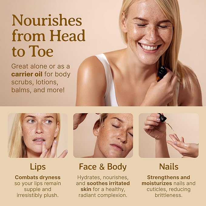 Bella Terra Oils - Organic Sea Buckthorn Oil 8oz - Cold-Pressed Treasure, Bursting with Omega-3 & Omega-6, A Radiant Glow in Every Bottle-GlimoraGlow