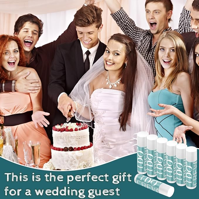 24 Pcs Bachelorette Lip Balm I Do Crew Wedding Party Gifts Bachelorette Lip Balm Gift Wedding Favors for Bachelorette Wedding Party Guest Supplies (Green)-GlimoraGlow
