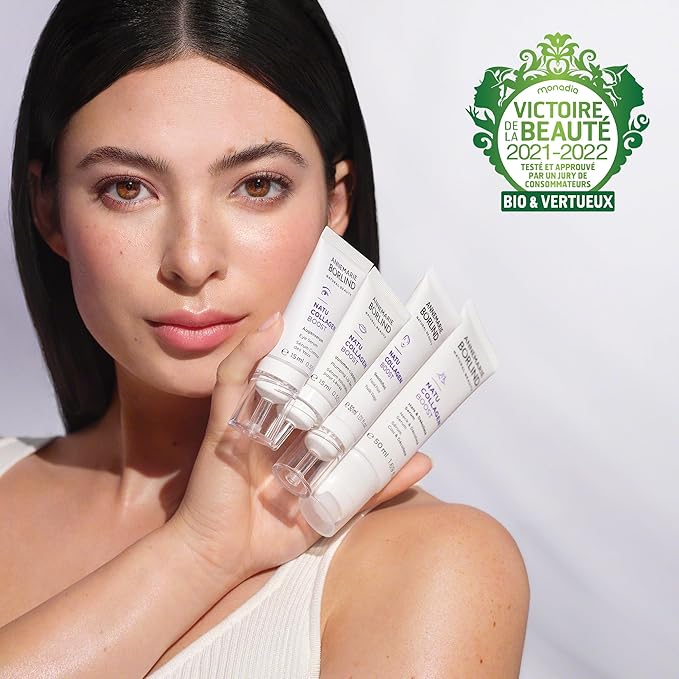 ANNEMARIE BÖRLIND - NATU COLLAGEN Eye Serum - firming, refreshing and radiant eye care, with botanical collagen and plant-based protein, under eye serum, 0.50 Fl. Oz.-GlimoraGlow