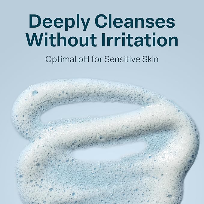 QRxLabs Glycolic Acid Face Wash – Gentle Exfoliating Gel Cleanser for Smoother Looking Skin – Helps Improve Texture & Hydration – Ideal for Blemish-Prone Skin and Ingrown Hairs – 6 oz-GlimoraGlow