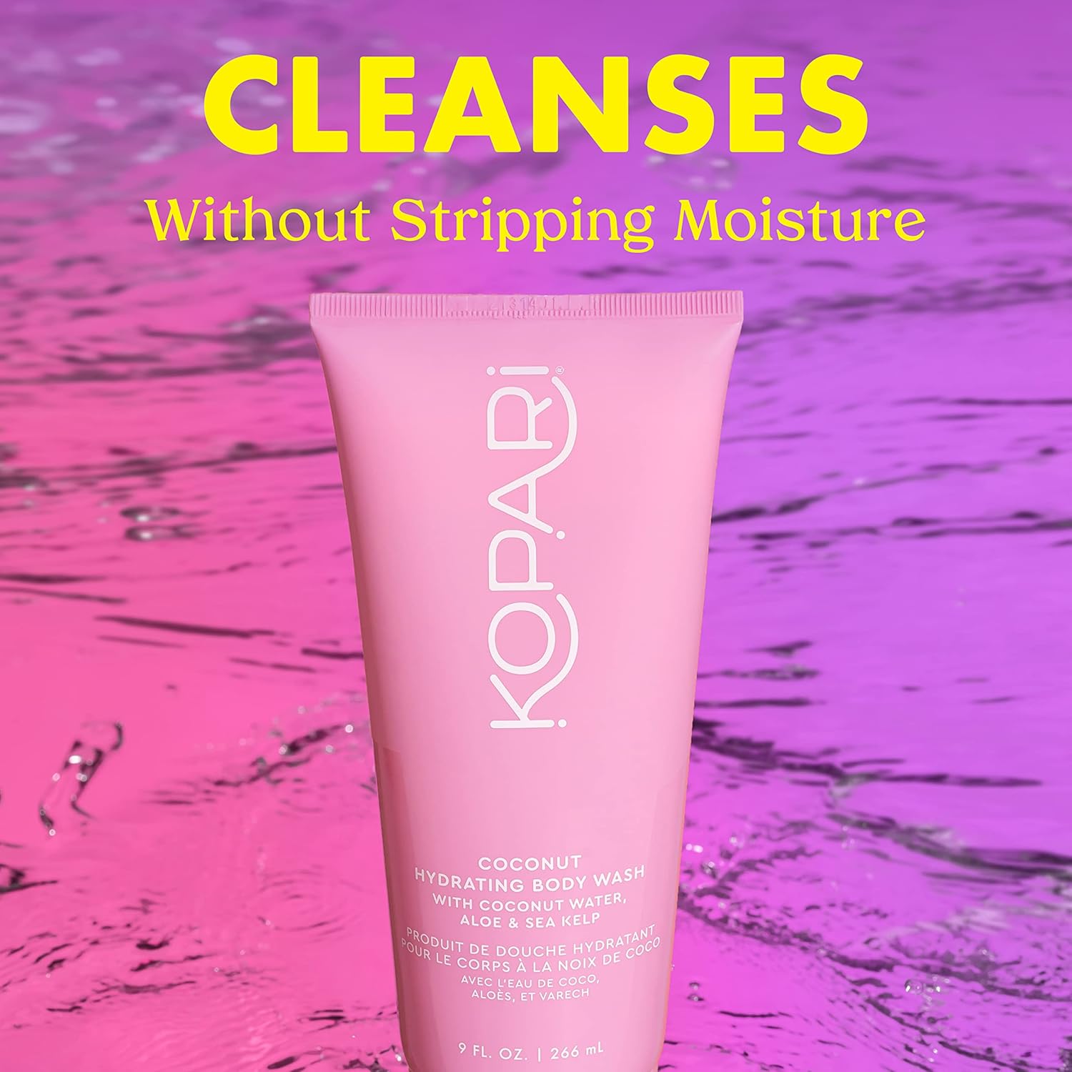 Kopari Hydrating Body Wash - Non-Toxic, Paraben Free, Gluten Free & Cruelty Free - Made with Organic Coconut Oil - 9 oz 2 Pack-GlimoraGlow