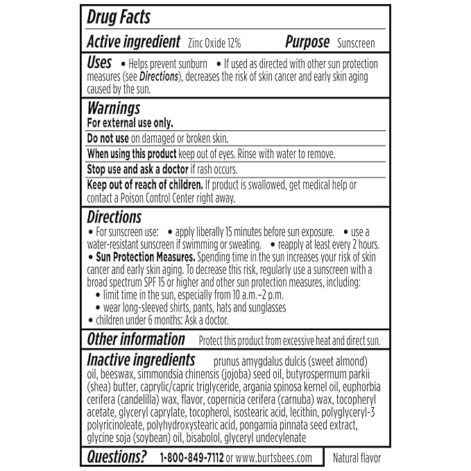 Burt’s Bees SPF 30 Lip Balm Mothers Day Gifts for Mom, Beaches and Cream, Water-Resistant Sun Care, Nano-Free Zinc Oxide Formula, Natural Origin Conditioning Lip Treatment, 3 Tubes, 0.15 oz.-GlimoraGlow