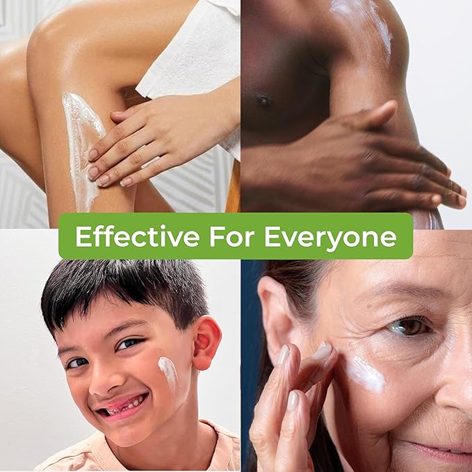 RaGaNaturals Natural Unscented Body Lotion for Dry, Sensitive Skin with Shea Butter, Avocado Oil & Vitamin E - Moisturizing, Fragrance Free Hand Lotion With Organic Essence -For Women, Men, Kids-16 Oz-GlimoraGlow