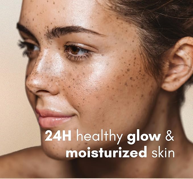 Anti Aging Face Cream with Niacinamide, Vitamin C & E, Peptides | Targets Hyperpigmentation, Wrinkles & Fine Lines | Moisturizing and Brightening Korean Cream 30G-GlimoraGlow