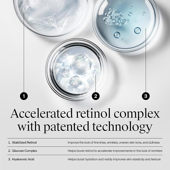 Neutrogena Rapid Wrinkle Repair Retinol Face Moisturizer, Daily Anti-Aging Face Cream with Retinol & Hyaluronic Acid to Fight Fine Lines, Wrinkles, & Dark Spots, 1.7 oz-GlimoraGlow