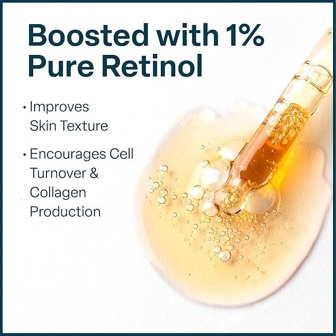 QRxLabs Niacinamide & Retinol Serum - 2 fl Oz - Niacinamide, Retinol & Arbutin - Anti-Aging Pore & Wrinkle Reducer - Fades Blemishes & Tightens Skin-GlimoraGlow