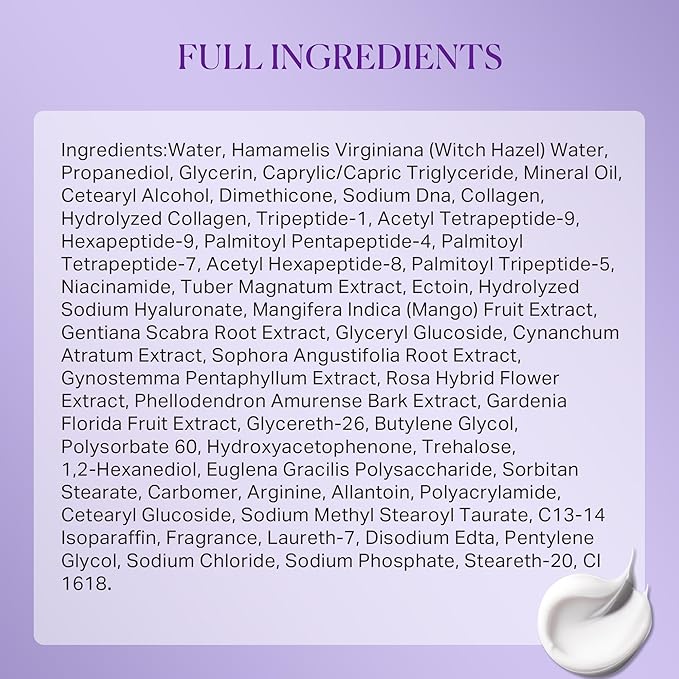 depology Tightening and Lifting Neck Wrinkle Patches with Cream, PDRN Deep Collagen Neck Mask, Firming Patch with PDRN、Collagen and Niacinamide Cream-GlimoraGlow