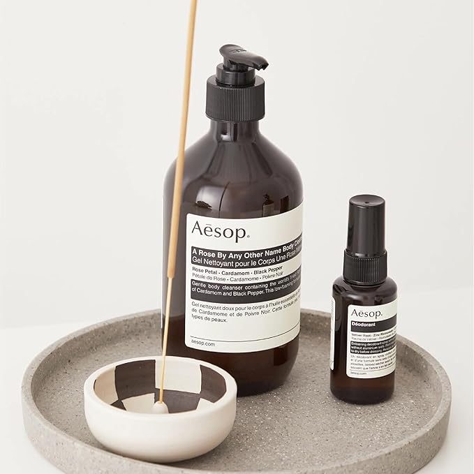 Aesop A Rose By Any Other Name Body Cleanser | Gentle Body Cleanser with Rose Petal Oil & Skin-Softening Botanicals | 16.9 oz / 500mL-GlimoraGlow