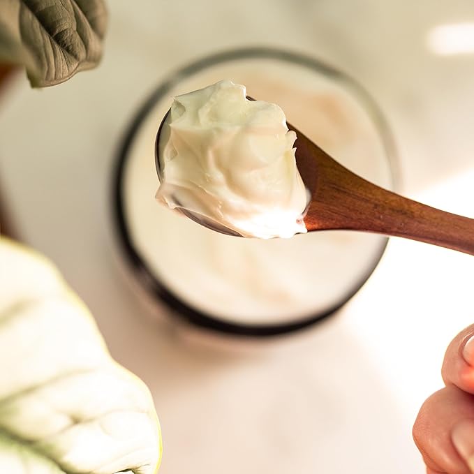 Peppermint Vanilla Body Butter - Natural Lotion for Women with Shea Butter & Jojoba Oil - Non-Greasy Whipped Body Lotion for Dry Skin - Vanilla Scented Peppermint Body Lotion-GlimoraGlow