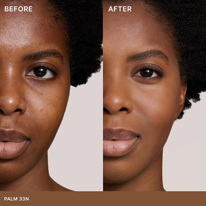 ILIA - Skin Rewind Complexion Stick - Foundation + Concealer + Skincare | Non-Toxic, Vegan, Cruelty-Free, Clean Makeup (33N - Palm, 0.35 oz | 10 g)-GlimoraGlow