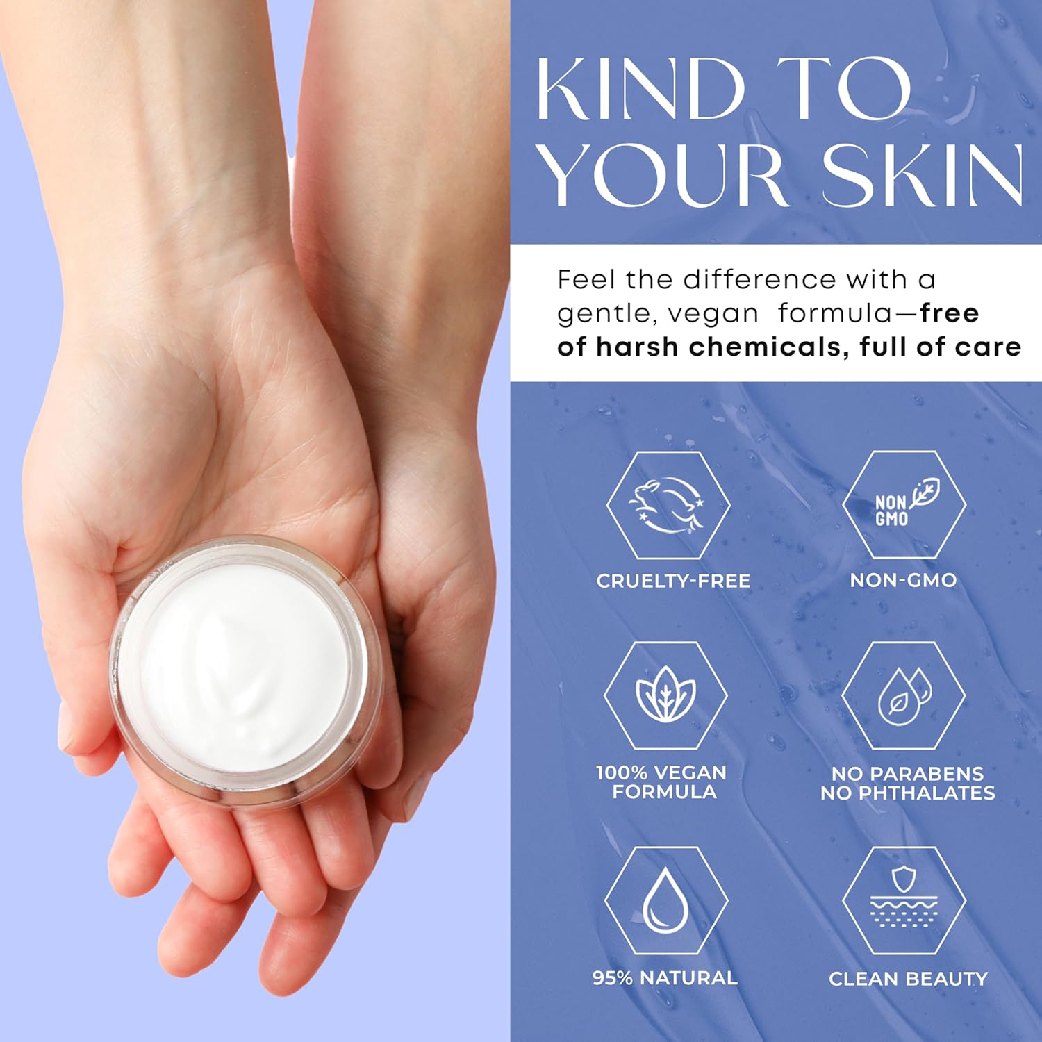 Hyaluronic Acid & Collagen Face Moisturizer - Dermatologist Tested, Anti-Aging, Restores Elasticity - Hydrating, Clean Beauty, Cruelty-Free Korean Skincare for All Skin Types - 1.69 Fl oz-GlimoraGlow