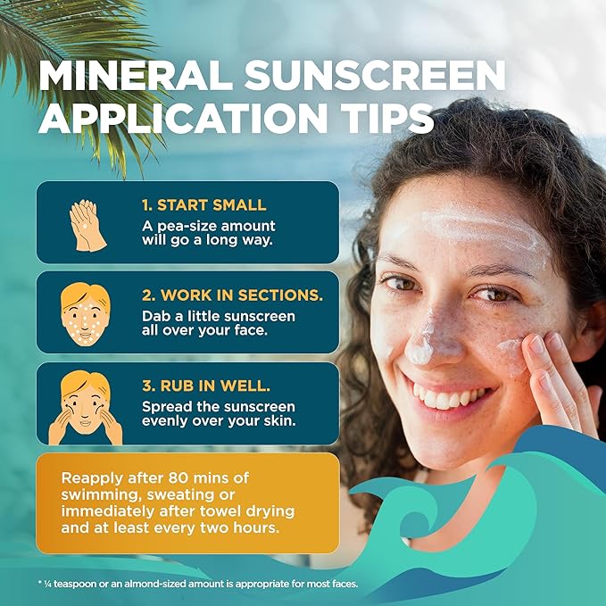 STREAM 2 SEA SPF 30 Mineral Sunscreen Biodegradable and Reef Safe, 1 Fl oz Travel Size Pack of 3, Paraben Free Non Greasy and Moisturizing Mineral Sunscreen For Face and Body Against UVA and UVB-GlimoraGlow