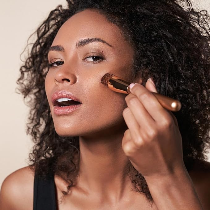 M. Asam FOUNDATION BRUSH (1 piece) - Foundation Brush for Liquid Makeup or any other type of foundation, Makeup Brush, Flawless Face Application-GlimoraGlow