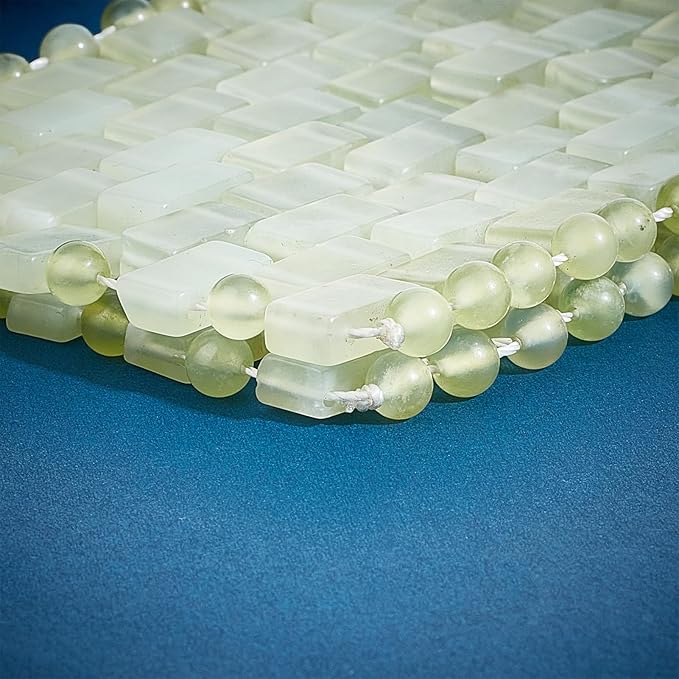 Jade Eye Mask, Eye Mask for Relaxation, Reusable Jade Eye Mask Hot or Cold Using Jade Mask Eyes Sleeping Mask for Alleviate Puffiness Face Massage Relax Eyes Meditation Beauty-GlimoraGlow