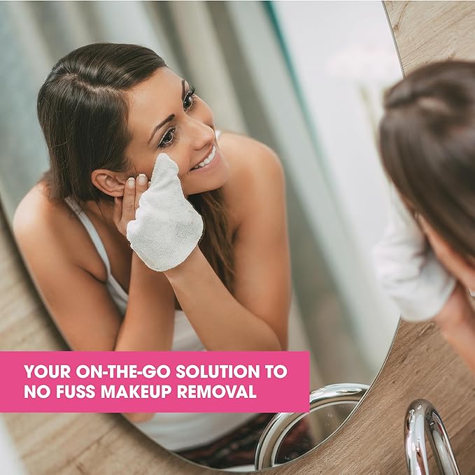 Diamond Wipes Face Cleansing and Waterproof Makeup Remover Wipes, Case of 250 Wipes, Alcohol Free Wipes with Vitamin E-GlimoraGlow