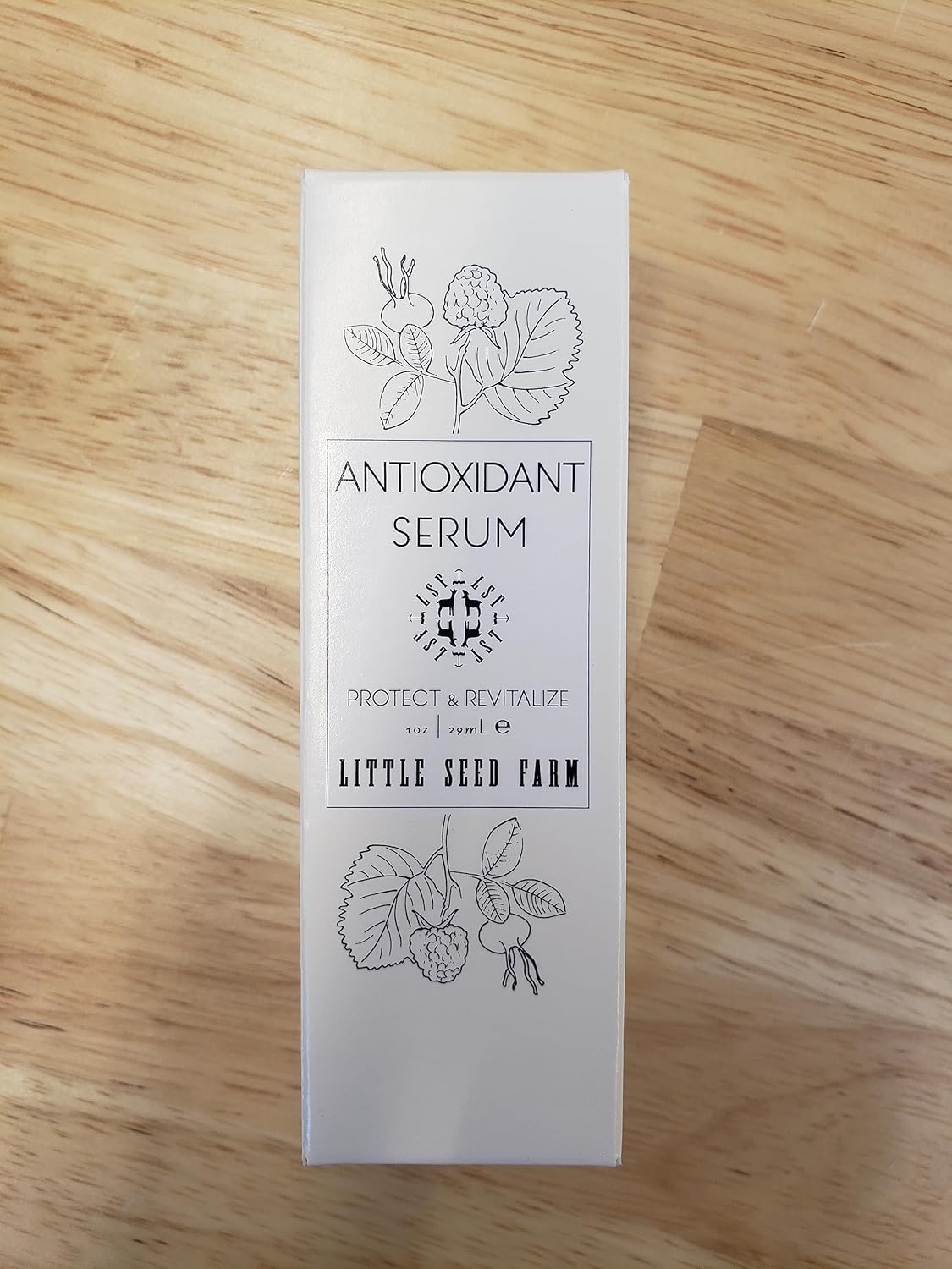 Little Seed Farm - Antioxidant Serum - Antioxidant Facial Serum for Dry & Aging Skin – Nourishing & Revitalizing Face Serum, Net Wt. 1 fl oz-GlimoraGlow