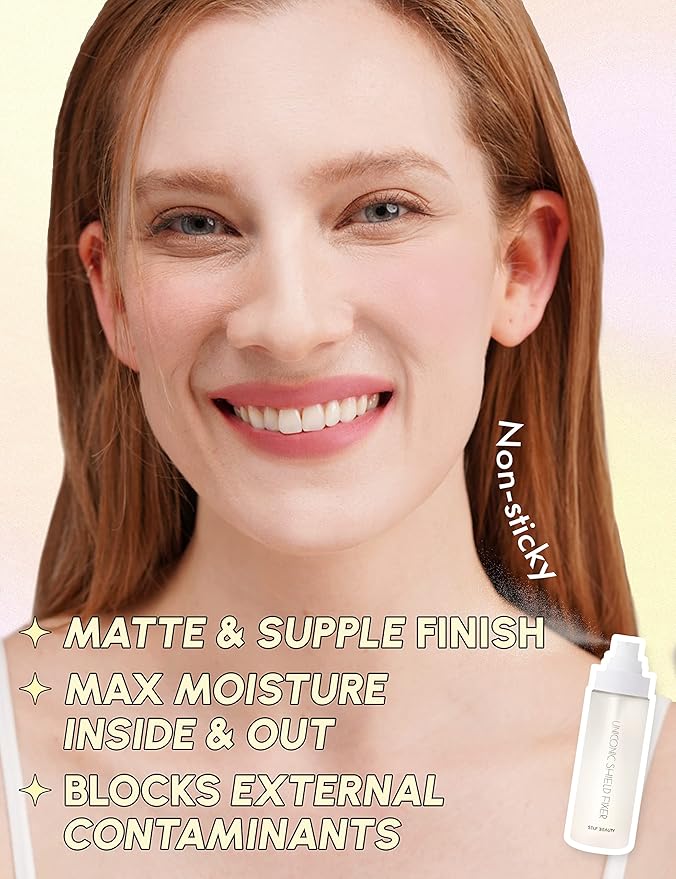 SELF BEAUTY Hydrating Matte Makeup Fixer | Long-Lasting Finish | Lightweight Microfine Mist Spray - 3.38fl.oz, 100ml-GlimoraGlow