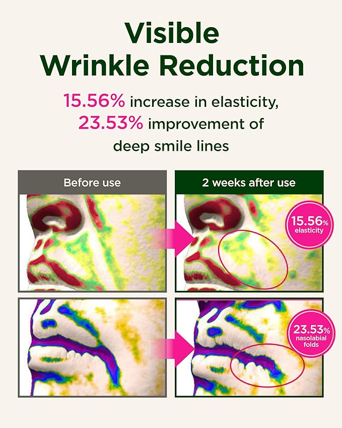 CKD Gua Sha Face Serum - Retinol Collagen Lifting Serum for Firming, Tightening, and Instant Face Lifting. Wrinkle Reduction with Massage Roller. Korean Skin Care. 1.35 fl oz-GlimoraGlow