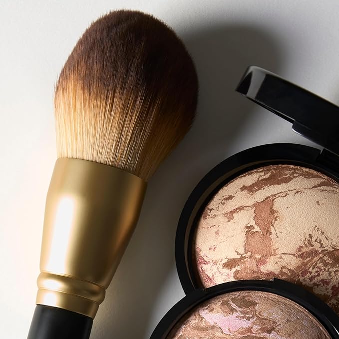 LAURA GELLER NEW YORK Classic Bronzer Brush | Fluffy Powder Brush, Contour & Define, Vegan Bristles-GlimoraGlow