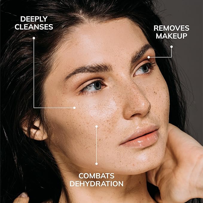 COLLEEN ROTHSCHILD Jumbo Radiant Cleansing Balm | Deeply Cleanses, Soothes & Removes Makeup & Impurities | Restores Luminosity | Calms & Decongests | Combats Dehydration (6.8 fl oz)-GlimoraGlow