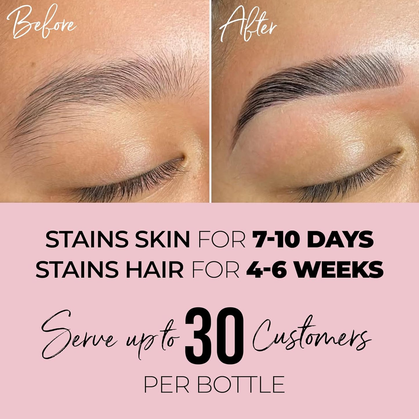 Hybrid Liquid for Professional Eyebrow Kit-150 Applications (Multicolor)-GlimoraGlow