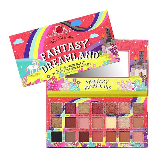 J.CAT BEAUTY Take Me Away 21 Eyeshadow Palette - Fantasy Dreamland-GlimoraGlow