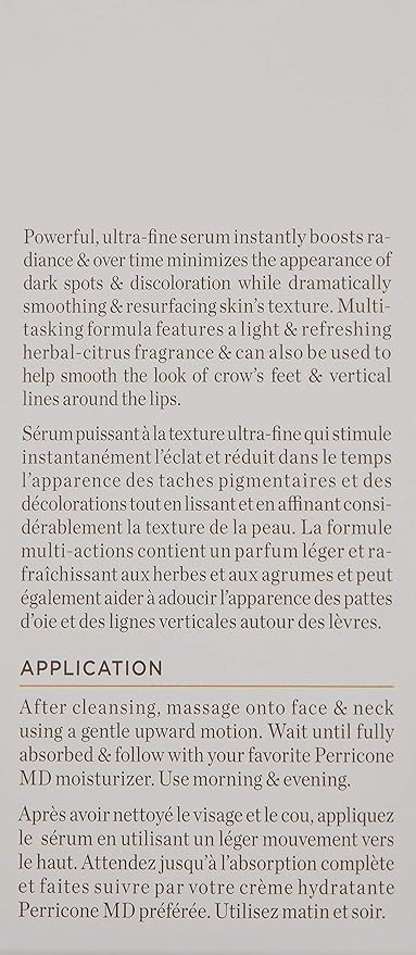 Perricone MD Vitamin C Ester Brightening Serum 1 Fl Oz (Pack of 1)-GlimoraGlow