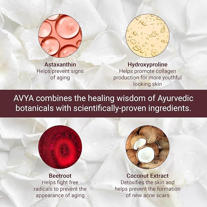 AVYA Night Moisturizer (1.7oz) - Advanced Ayurvedic Skincare/Retinol Cream with Antioxidants/Reduces Fine Lines and Wrinkles-GlimoraGlow