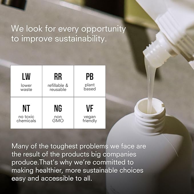 Public Goods Hand Soap | Cleansing Soap for Kitchen & Bathroom | Made with Natural Essential Oils | Paraben & Sulfate Free | Vegan Friendly | 34 Fl Oz Refill-GlimoraGlow