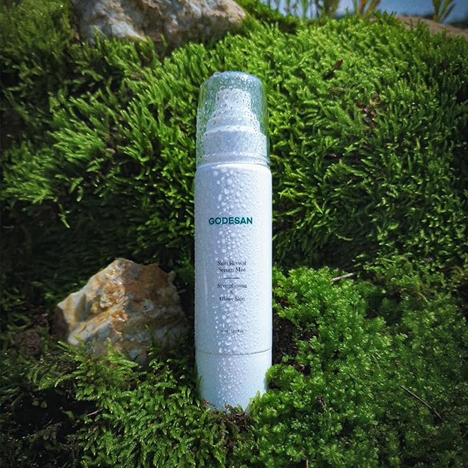 Skin Revival Serum Mist 1.35fl oz - Hydrating Facial Mist, Glowy Skin, Vegan, Sets Makeup, All Skin Type-GlimoraGlow