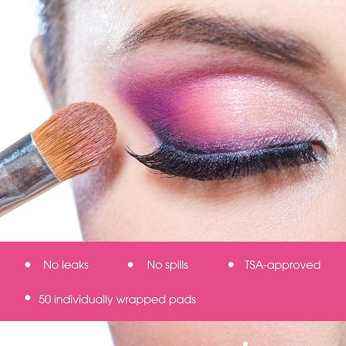 Diamond Wipes Face Cleansing and Waterproof Makeup Remover Wipes, Case of 50 Wipes, Alcohol Free Wipes with Vitamin E-GlimoraGlow