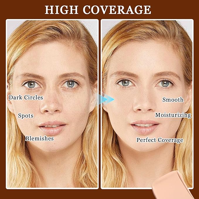 15 Color Contour Palette,Waterproof Long Lasting Facial Correcting Concealer Palettes,Cream Foundation Makeup Palettes with Brushes,Color Correcting Palettes for Women (3 Pack)-GlimoraGlow