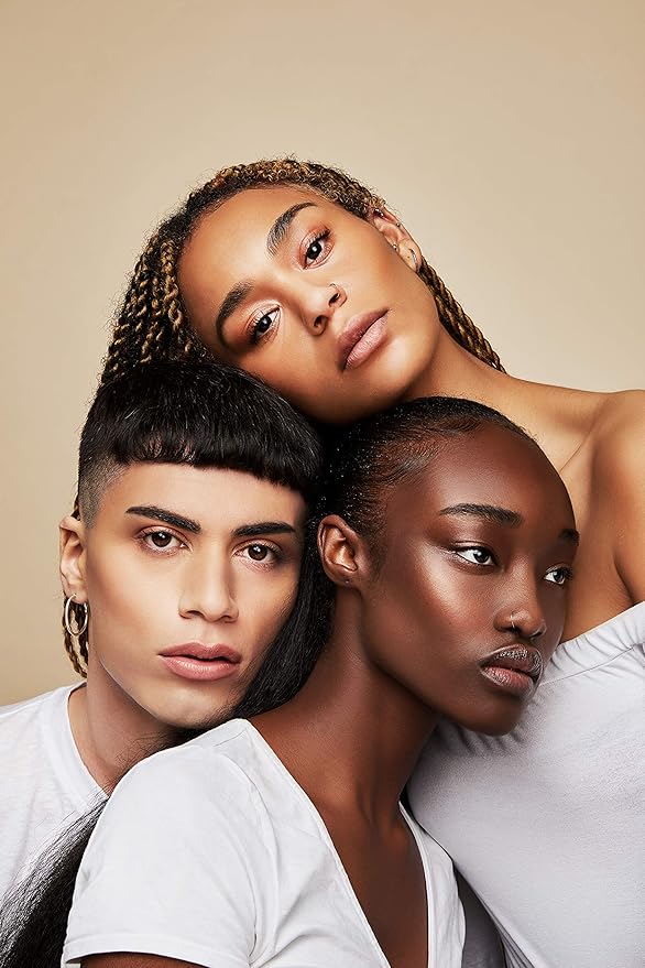 Jecca Blac Sculpt and Soften Contour Palette, Creamy Formula with Natural Finish, Medium Coverage, Gender Neutral and LGBTIQA+ Inclusive Make Up, Medium, 12g-GlimoraGlow