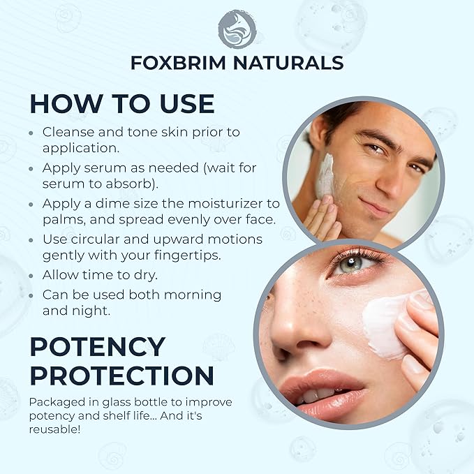 Ocean Mineral Facial Moisturizer - Vegan - Natural & Organic Face Lotion for Women Daily Use - Sensitive Oily Dry and Other Skin Types - Anti Aging Hydrating - Seaweed Bio-Complex 2 oz-GlimoraGlow