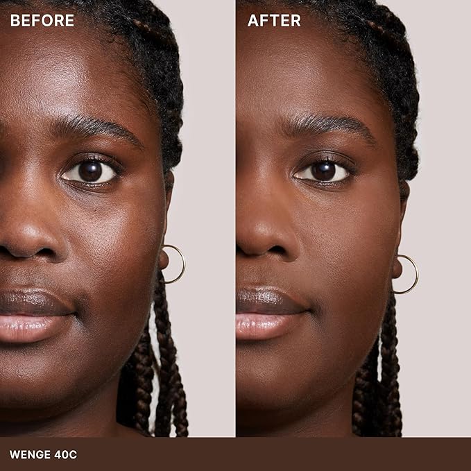 ILIA - Skin Rewind Complexion Stick - Foundation + Concealer + Skincare | Non-Toxic, Vegan, Cruelty-Free, Clean Makeup (40C - Wenge, 0.35 oz | 10 g)-GlimoraGlow