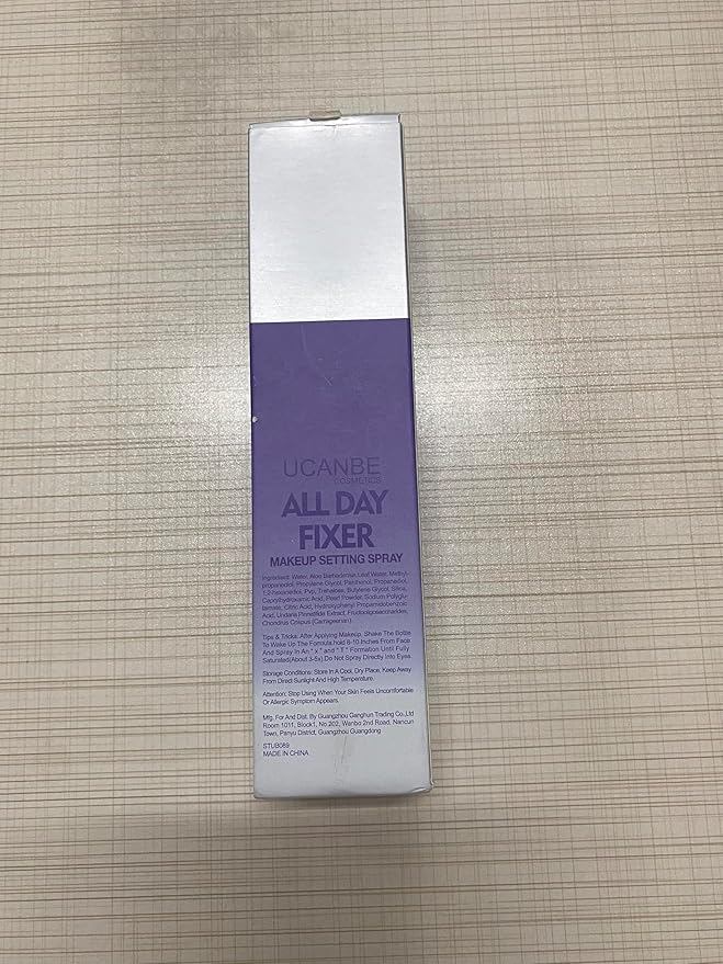 Long Lasting Makeup Setting Spray Kit- 6.76 Fl oz Hydrating Matte Finish Mist Lightweight Face Make up Fixer +Travel Size Spray Bottle+Sponge Puff Makeup Set-GlimoraGlow